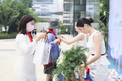 藍(lán)城云溪桃源幼兒園的簽約儀式