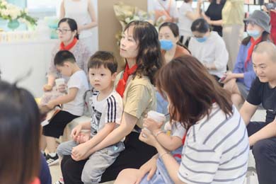 藍城云溪桃源幼兒園的簽約儀式